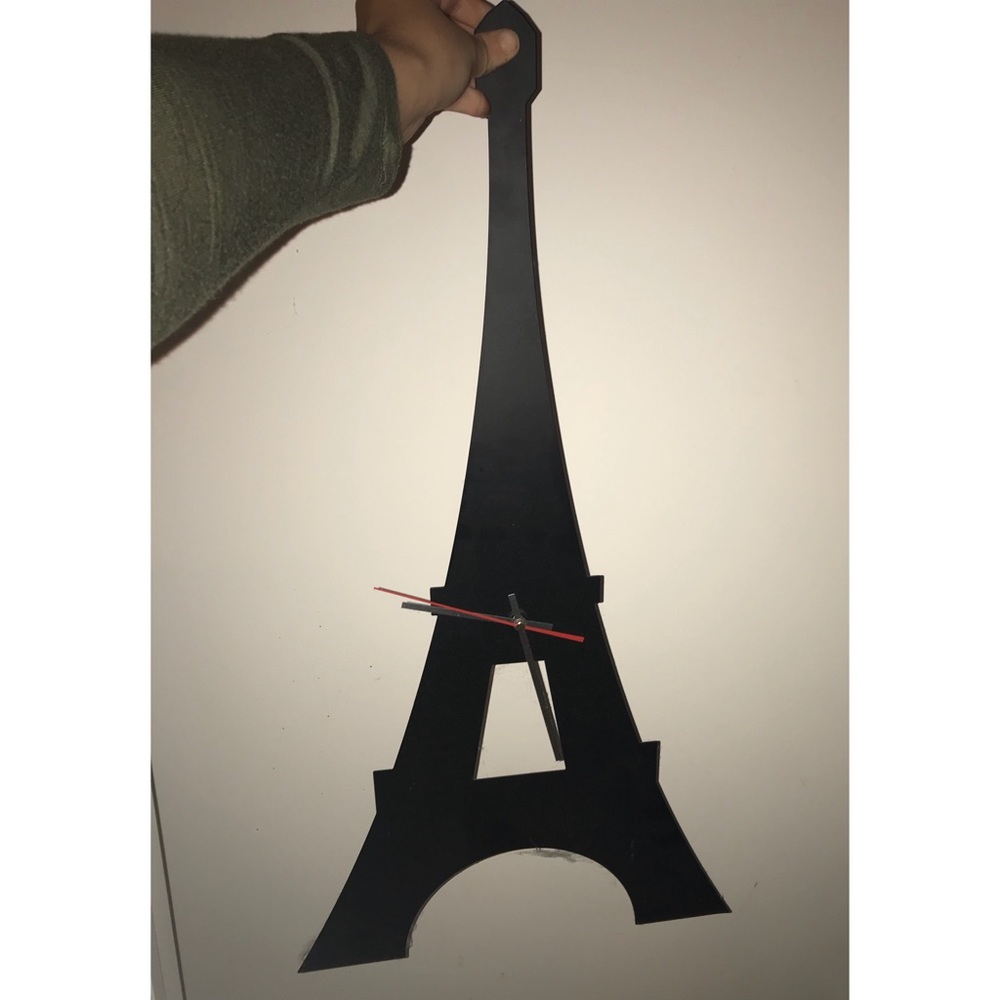 Eiffel Tower wall clock